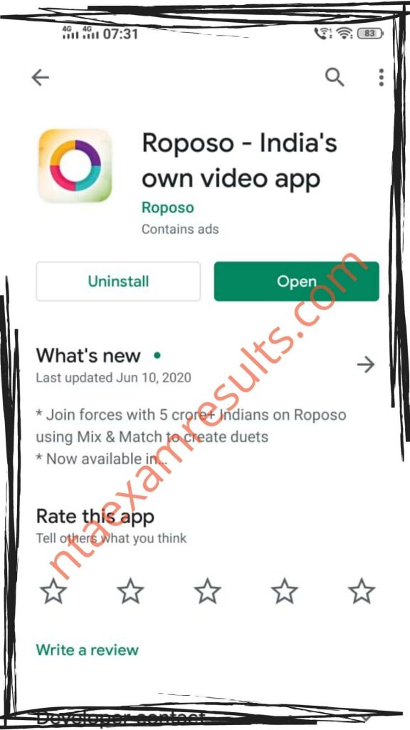 best Tik Tok alternative - Roposo app