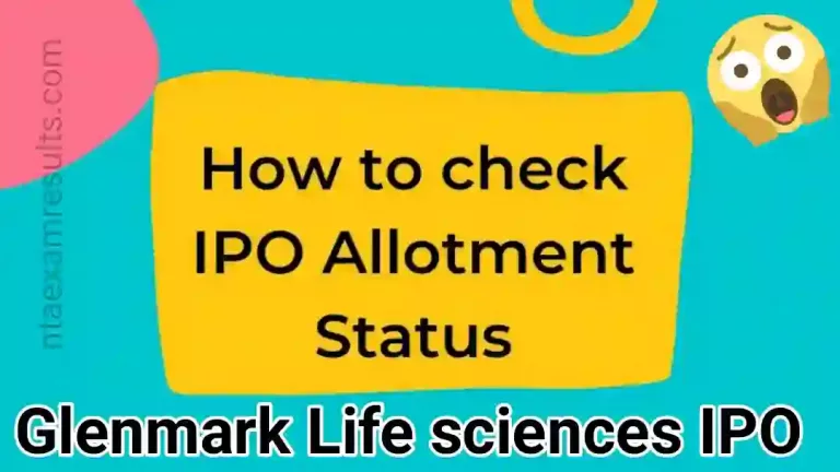 Glenmark-life-sciences-ipo-allotment-status